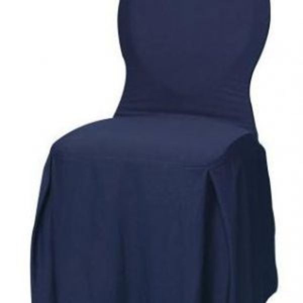 Klapstoel met Stoelhoes blauw