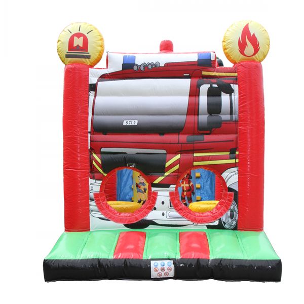 Stormbaan Brandweer met glijbaan 16