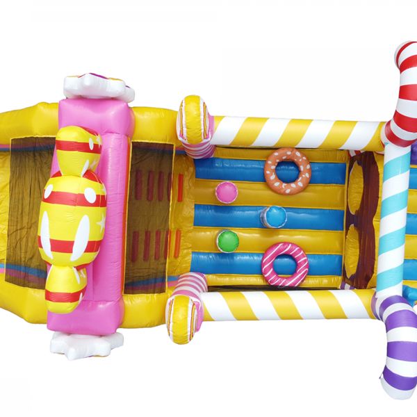 Stormbaan Candy met glijbaan 17