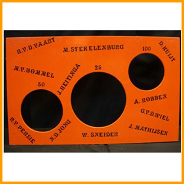 Voetbalschietwand Oranje