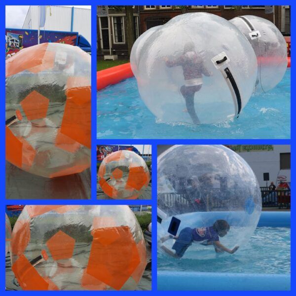 Waterbal / Waterloop Bal met bad