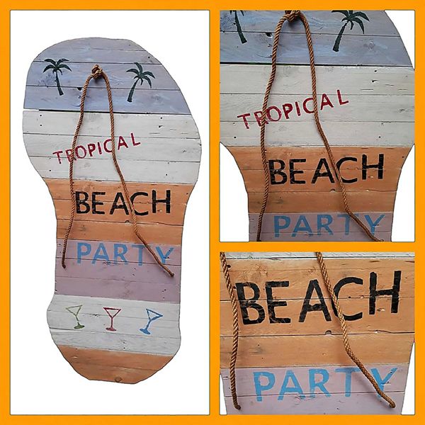Entree bord Tropical Beach Party Entree bord Tropical Beach Party