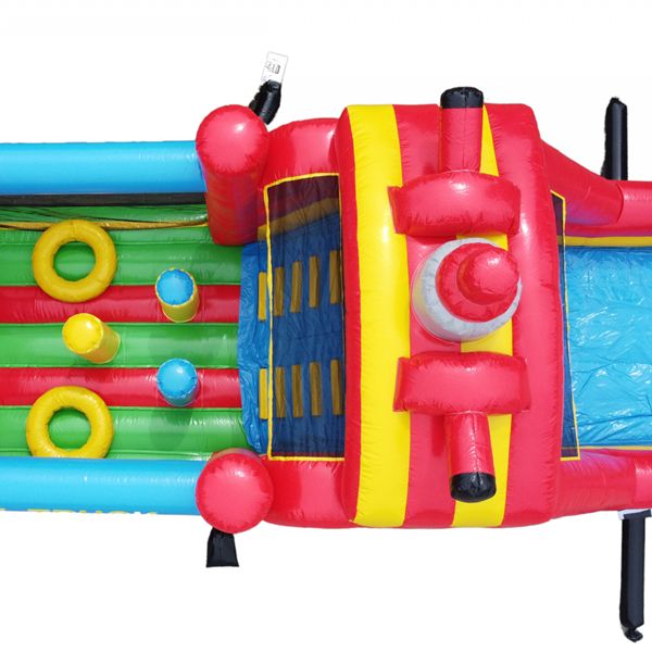 Stormbaan Brandweer met glijbaan 16