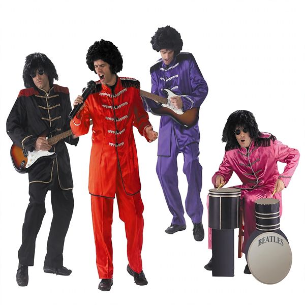 The Beatles Kostuums 4 stuks