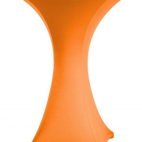 Statafel rok Stretch Oranje 80 cm (Exclusief statafel)
